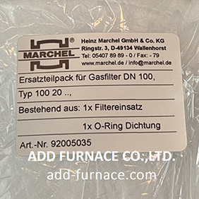 Marchel Spare parts for Gas Filter DN100